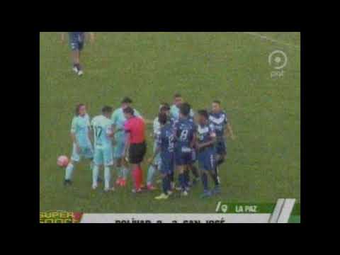 Cronica Super Sports 365 Bolivar 2 - 3 San Jose