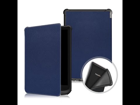 Обложка чехол SoftShell Smart Case для PocketBook 632 Touch HD 3 (Dark Blue) - фото 1 - id-p2526886906