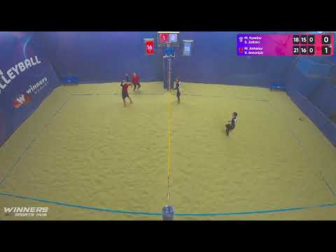 11:40 M. Kyselov / S. Zalizko - M. Anhelov / V. Antoniuk 21.11.2022 | Winners Beach Volleyball