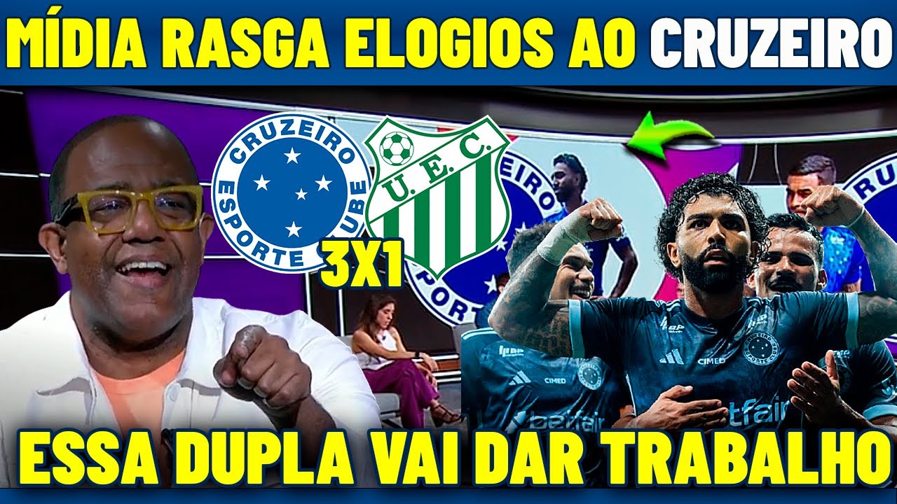 CRUZEIRO DEIXOU A MÍDIA ENCANTADA ! CRUZEIRO 3X1 UBERLÊNDIA! NOTICIAS DO CRUZEIRO HOJE