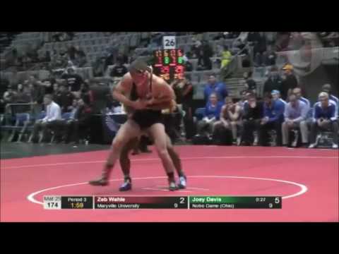 Bellator Prospect Joey Davis Wrestling Highlight
