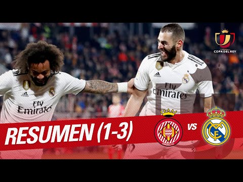 FC Girona 1-3 FC Real Madrid   ( Copa del Rey 2018...