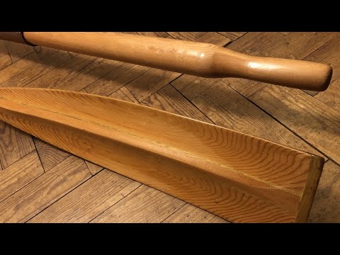 Wooden Oars: How to varnish with Epifanes and oil with Deks Olje D1