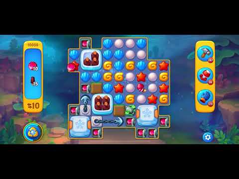 Fishdom level 10058 no boosters フィッシュダム ノーマル