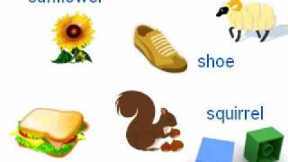 Alphabets flash cards for preschoolers, A B C flash cards for kindergarten kids, A for Apple