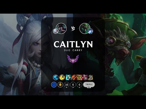 Caitlyn ADC vs Twitch - EUW Master Patch 13.11