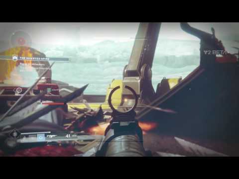 Destiny 2 Beta Hunter The Inverted Spire Gameplay