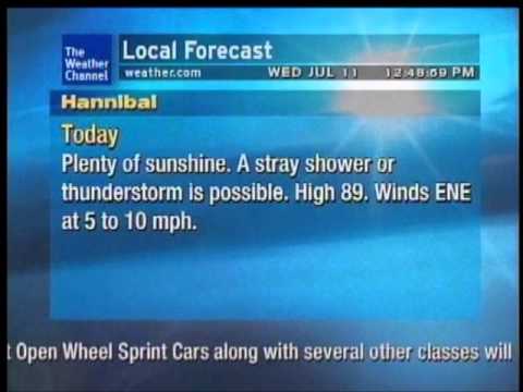 WeatherSTAR XL - Hannibal, MO July 11, 2012 12:48 PM