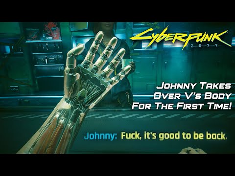 Johnny Takes Over V's Body for the 1st time! | Chippin' In | Cyberpunk 2077