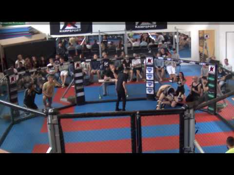 Kaisho Battle 10 Match 6 Henrik Segelström Gladius MMA vs Tobias Johansson Adrenaline Fighters 70.3k