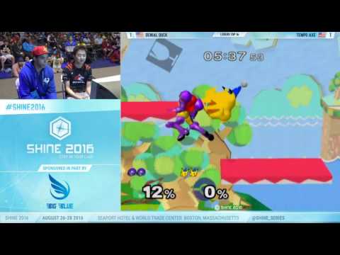 Shine 2016 - Denial | Duck vs Tempo | Axe SSBM Top 48