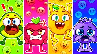 Share Your Emotions – Happy, Sad, Angry, Scared! 😊😢😤😨🎵VocaVoca🥑Show Kids Songs