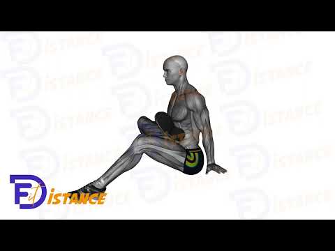 Exercice Étirement assis des fessiers en croisant les jambes