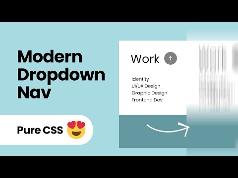 SICK Dropdown Navigation with Micro-Interactions (PURE CSS)