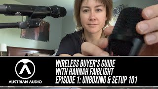 Video thumbnail for Austrian Audio Presents: Wireless Buyer's Guide Episode 1 with Hannah Fairlight by Performer Magazine