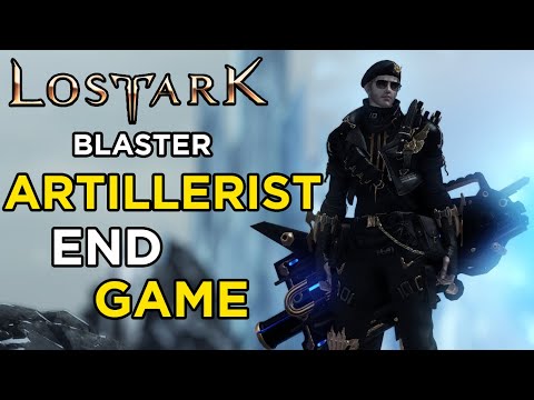 Lost Ark Artillerist Endgame Gameplay Demo | Blaster | Gunner