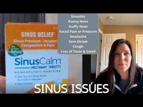 SINUS ISSUES | HOMEOPATHY | RUNNY/STUFFY NOSE | HEADACHE | SORE THROAT | SINUSITIS | TIME STAMPS