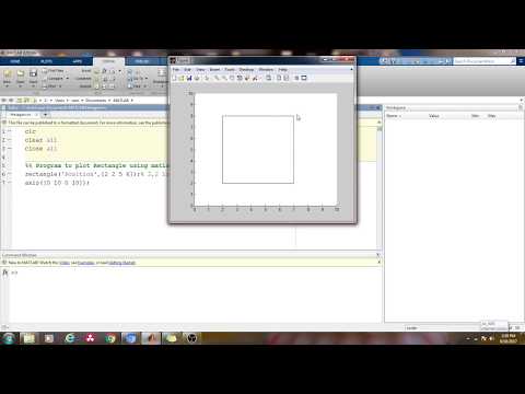 How to Draw Rectangle in Matlab