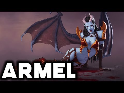 Armel - Queen of Pain - Dota 2 Full Gameplay