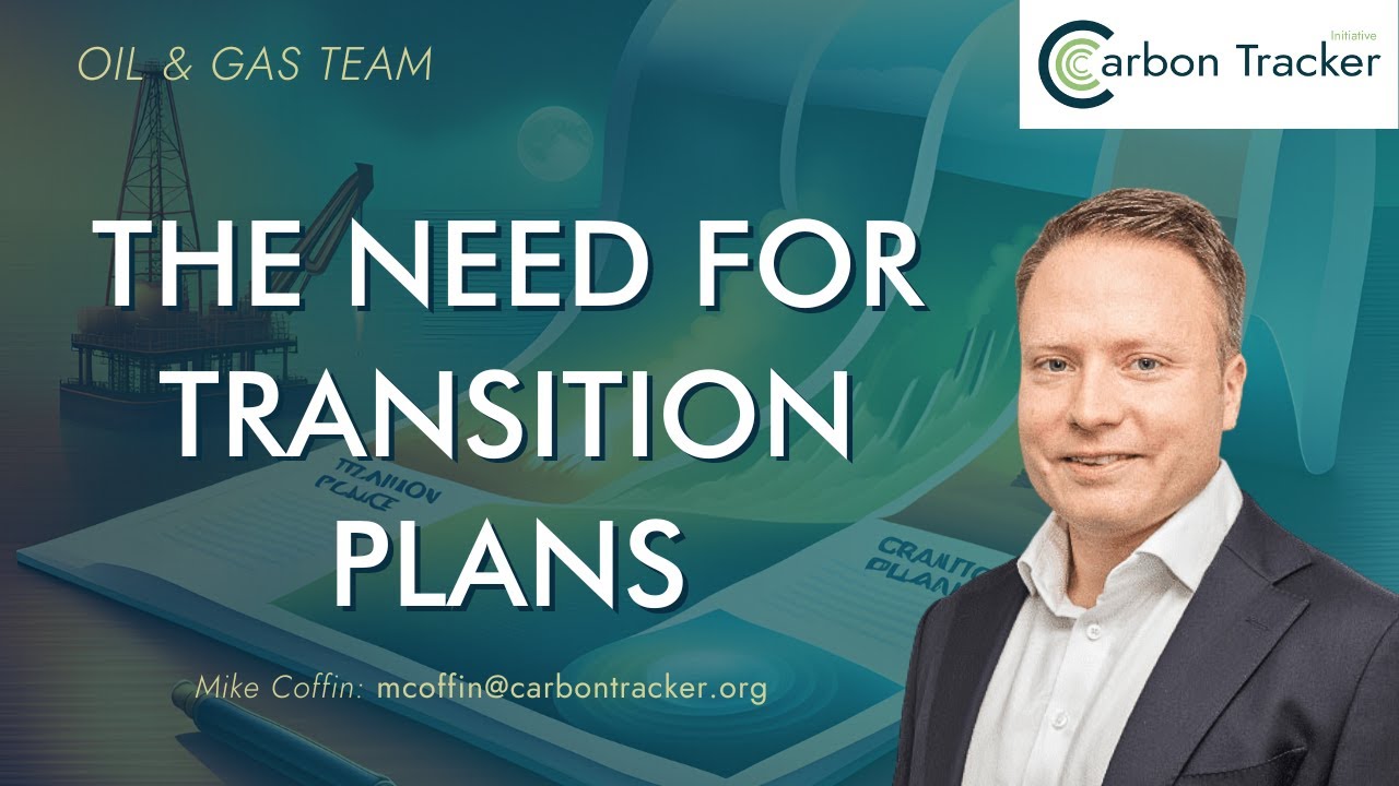 Why Transition Plans Are So Important For the Oil & Gas Sector