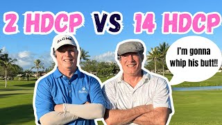 14 Handicap Takes On a 2 Handicap | Here's What Happened