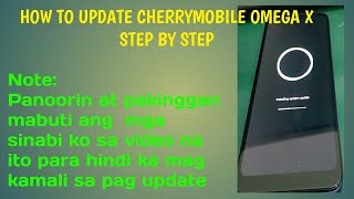 HOW TO UPDATE CHERRY MOBILE OMEGA X NEW TIPS AND ADVICE
