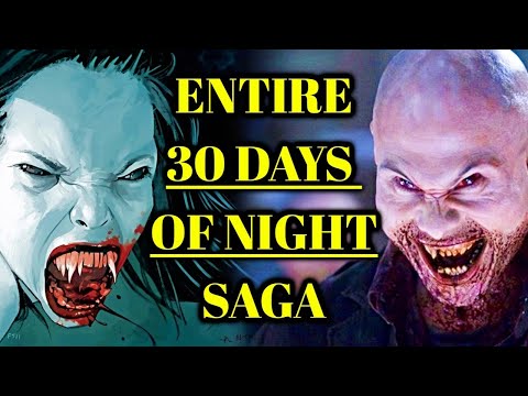 Entire 30 Days of Night Comic Book Saga - The Only Video You Need