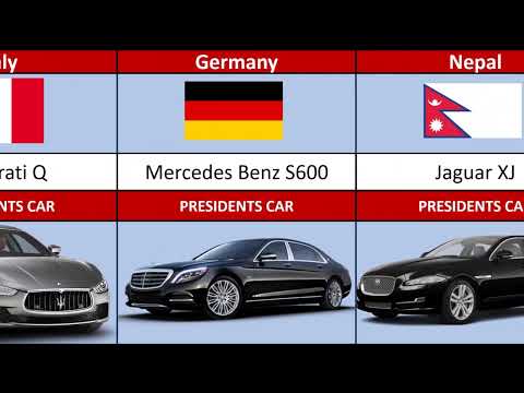 Official Cars for President from Different Countries