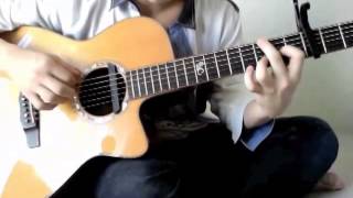 the HIATUSのThirstをソロギター（アコギ）で弾いてみた