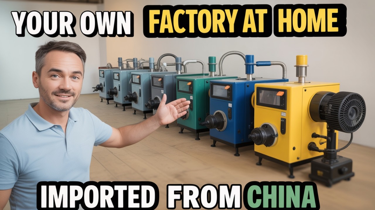 21 Money-Making Machines You Can Easily Import from China to Start a Home Business