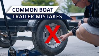 Boat Trailering Mistakes