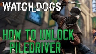 Watch Dogs - How To Unlock the Piledriver Shotgun