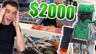 Selling a $2,000 LEGO Star Wars MINIFIG! - BRICKWORLD DAY 3! (MandR Vlog)