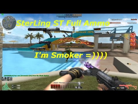 Crossfire NA 2.0: Sterling ST - Full Ammo in HMX Rooftop/Resot gameplay