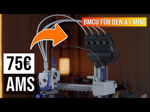 Kostengünstiges Filamentsystem - BMCU Ams Lite für den Bambu Lab A1 und A1 Mini