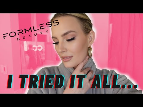 FORMLESS BEAUTY REVIEW! TRYING EVERYTHING FROM JENNY MCCARTHY'S NEW LINE!