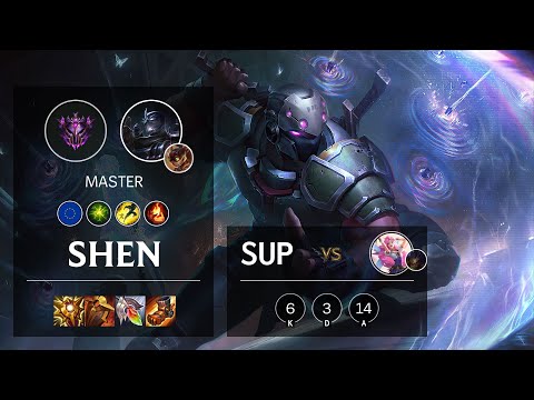 Shen Support vs Seraphine - EUW Master Patch 11.11
