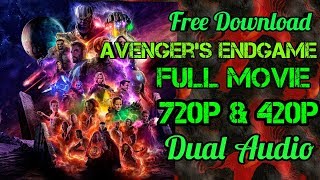 Avengers Endgame Full Movie Dual Audio 720p-420pHD