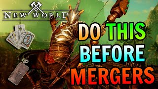 Top Things You Should Do Before Server Mergers in New World