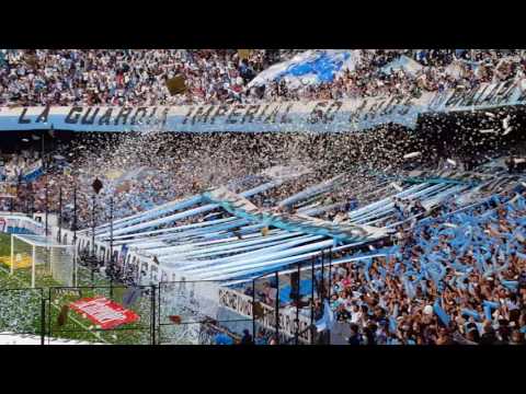 "Se me parte el corazón cada vez que vos perdes" Barra: La Guardia Imperial • Club: Racing Club