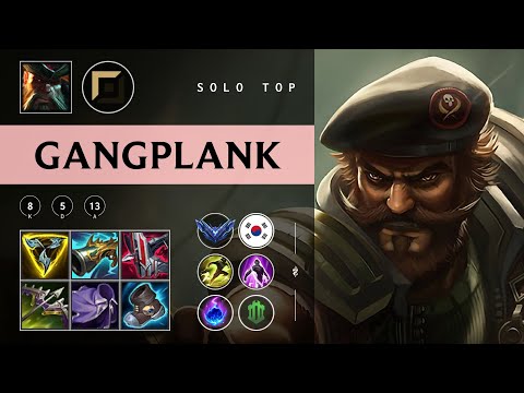 Gangplank Top vs Rumble - KR Diamond Patch 25.22