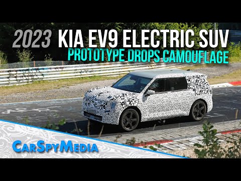 2023年 KIA EV9の最新スクープ映像