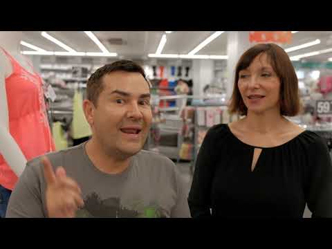 Celebrity makeover by Boris Kosmač - gošća Barbara Vicković - KiK Textilien