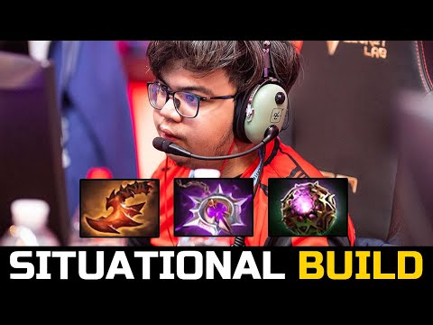 RAVEN 12K GOLDSWING TURNAROUND - SITUATIONAL ITEM BUILD DOTA 2