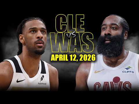 Cleveland Cavaliers vs Washington Wizards Full Game Highlights – April 12, 2026 | NBA Season
