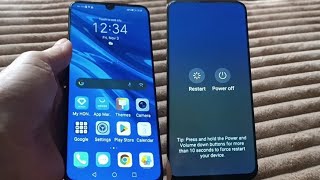 How to restart huawei y6 without power button