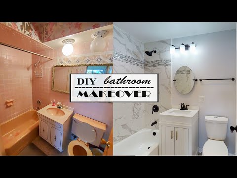 Epic Bathroom Transformation: DIY Extreme Makeover Before & After!