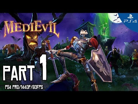MediEvil Remake (PS4) Walkthrough PART 1 Full Demo Gameplay @ 1440p (60ᶠᵖˢ) ᴴᴰ ✔