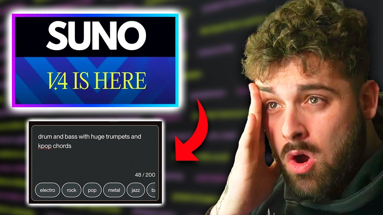 This AI Song Generator Is Insane And I'm Scared (Suno V4)