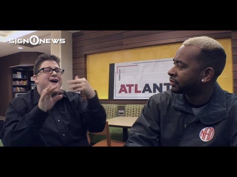 Meet Aarron Loggins: Super Bowl LIII Deaf National Anthem Signer (ASL - 2.2.19)